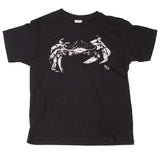Youth Crab Tee Shirt - Black