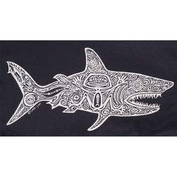 Sale Mens Shark Tee - Black