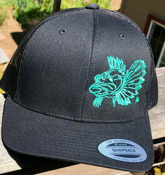 Cabezon cap by Leighton Blackwell