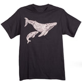 Sale! Mens Humpback and Calf Tee - Black