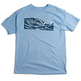 Sale! Mens Wave Tee - Blue