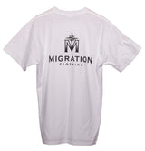 Sale Mens Old School Logo Tee - white
