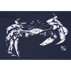 Youth Crab Tee Shirt - Navy