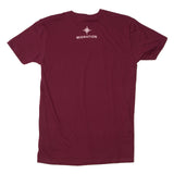 Unisex Jelly Tee Front Print- maroon