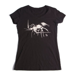 Ladies Lobster Tee - black